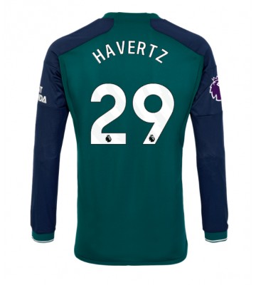 Maillot de foot Arsenal Kai Havertz #29 Troisième 2023-24 Manche Longue